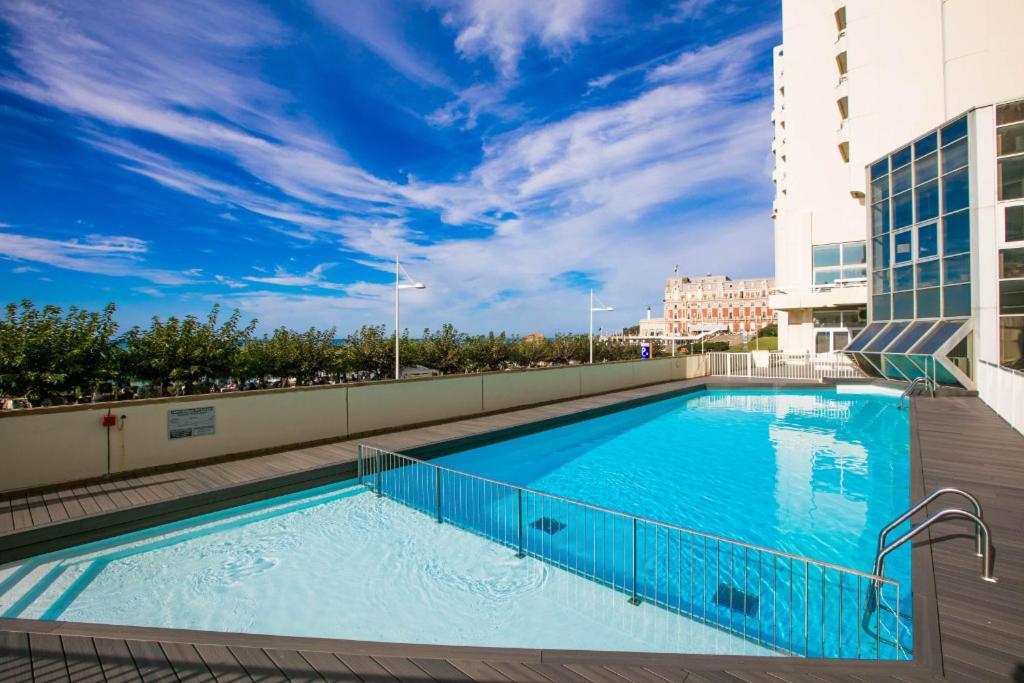 Studio Et Piscine Sur La Grande Plage Biarriz Exterior foto