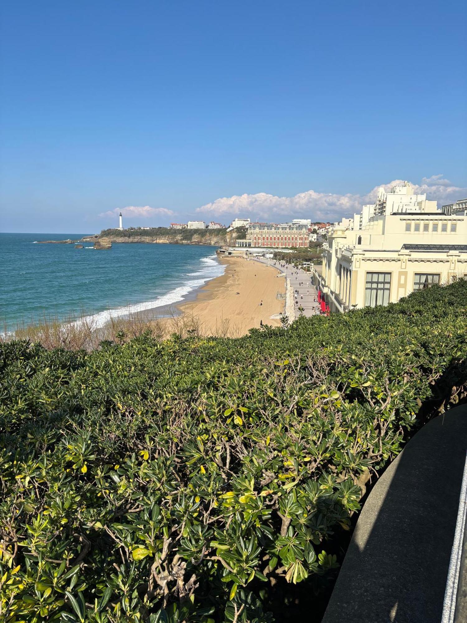 Studio Et Piscine Sur La Grande Plage Biarriz Exterior foto